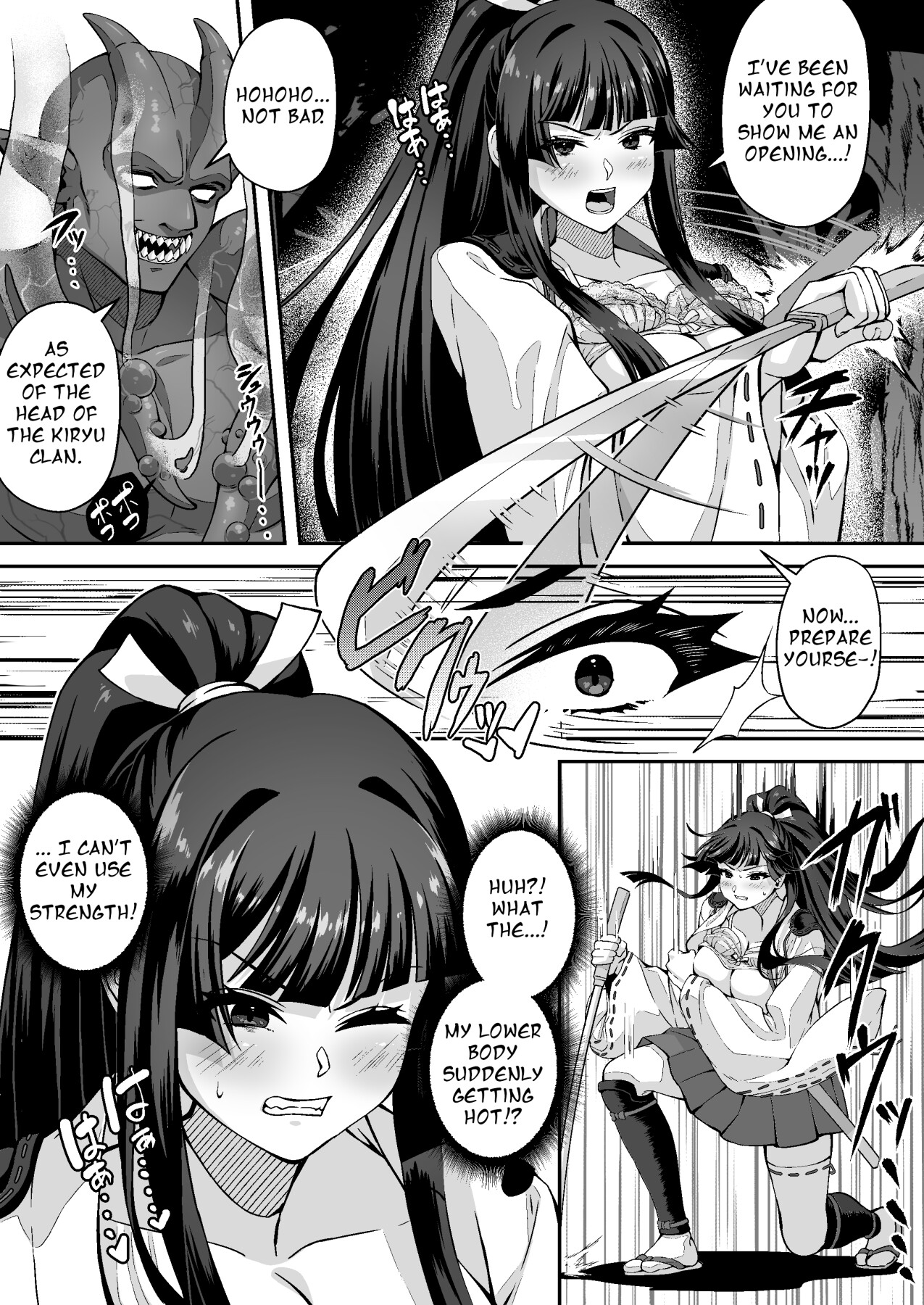 Hentai Manga Comic-The Master Demon Exorcist Doesn't Succumb to Tentacle Demon-Read-25